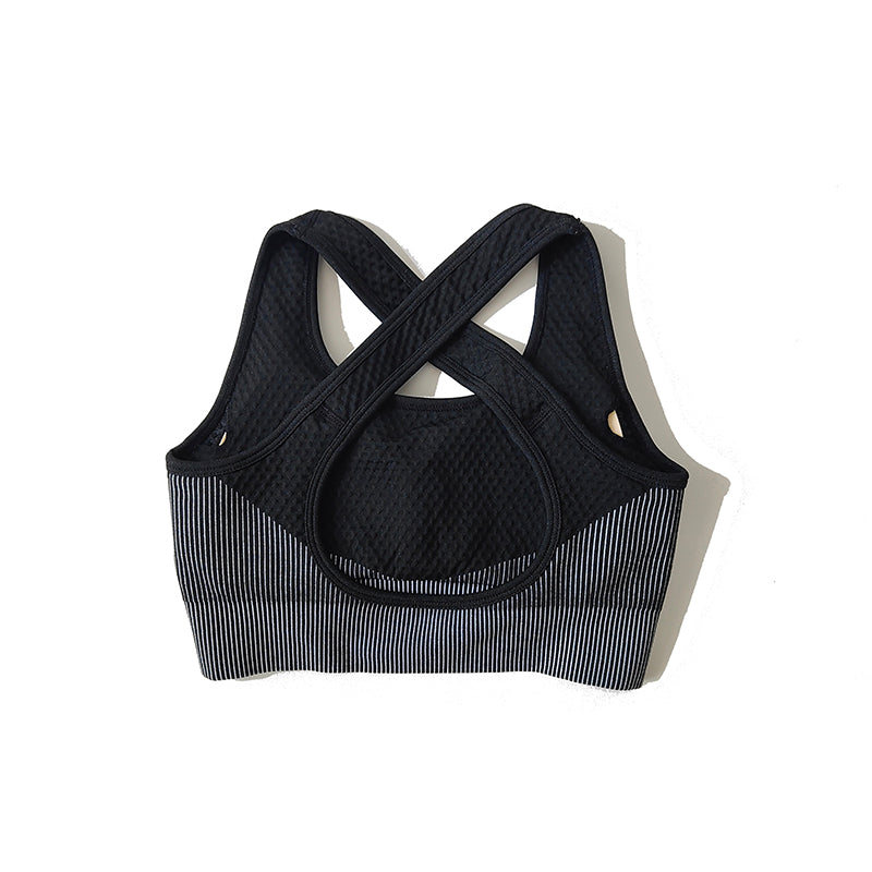 Athletica Seamless 3-Teiliges Sport-Set – Schwarz & Grau