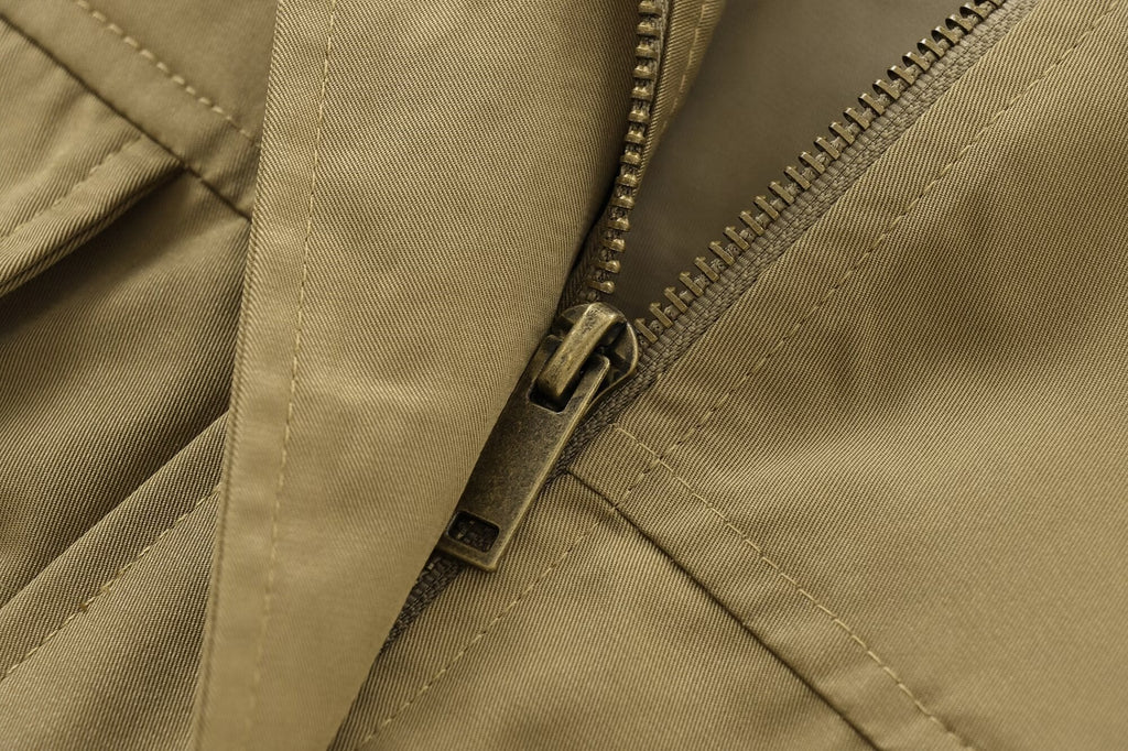Utility Zweiteiler in Khaki – Modern & Stylisch