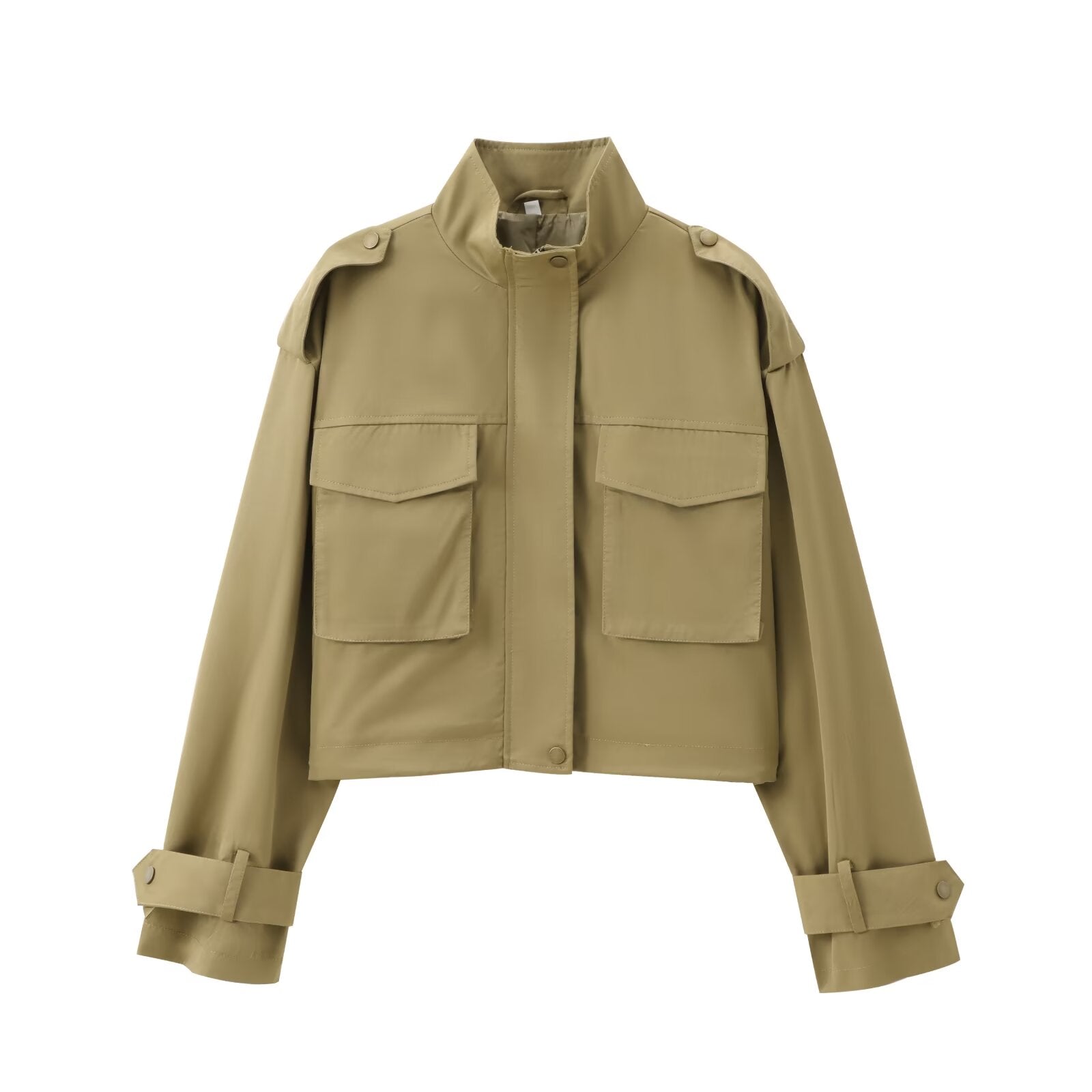 Utility Zweiteiler in Khaki – Modern & Stylisch