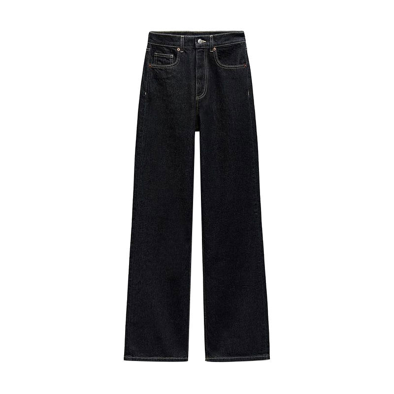 Denim Chic Set – Jeansjacke & Wide-Leg Hose