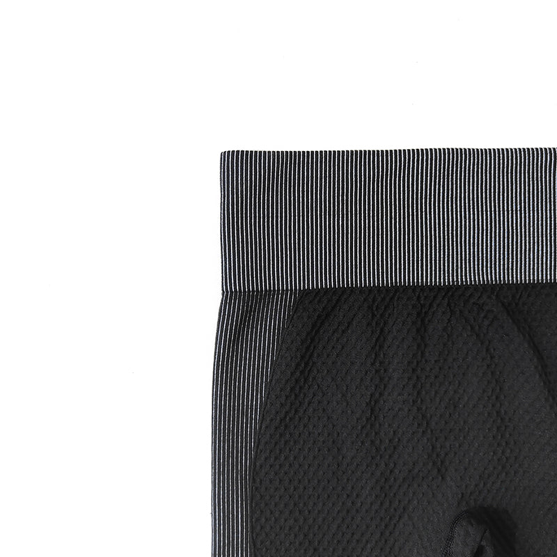 Athletica Seamless 3-Teiliges Sport-Set – Schwarz & Grau