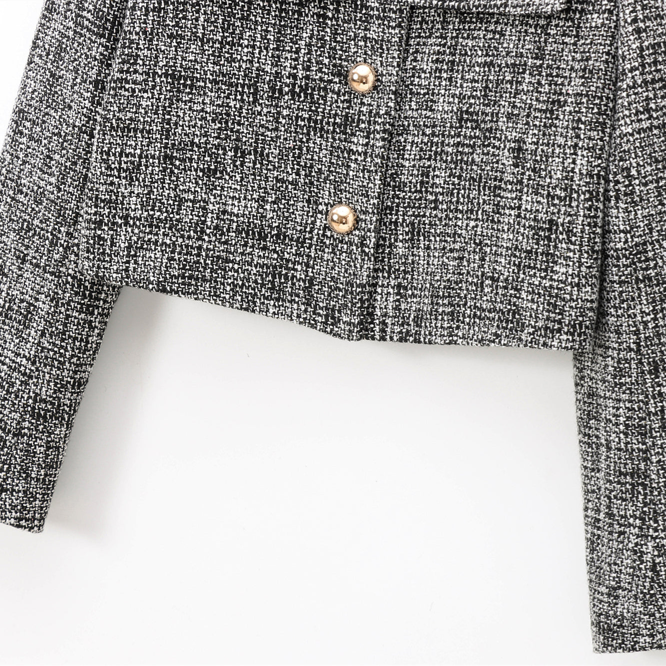 Tweed Chic Zweiteiler-Set – Blazer & Minirock