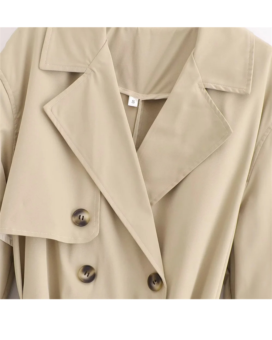 Klassischer Trenchcoat